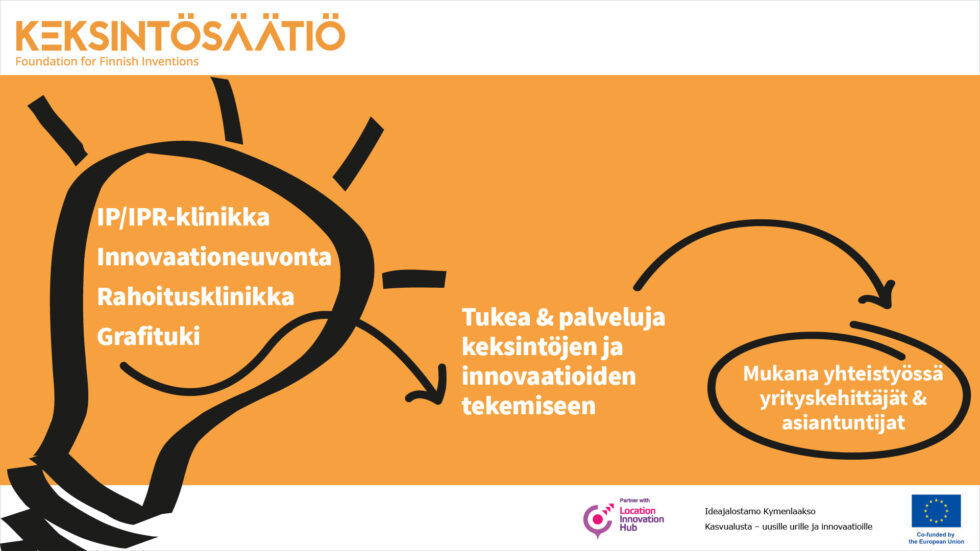 Keksintösäätiö messuilla ja tapahtumissa